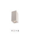 LEVI * APLIQUE EXTERIOR BLANCO IP65 2L*GU10